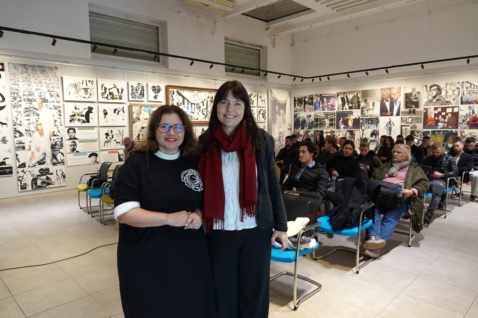 Screening of the Film “Flying with Flippers” about Alzek Misheff at the National Academy of Art