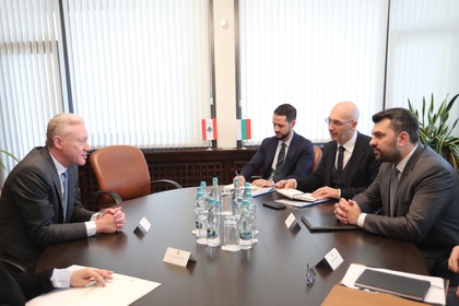 Meeting Between Minister Georg Georgiev and the Minister of Foreign Affairs and Emigrants of the Republic of Lebanon, Youssef Rajji 