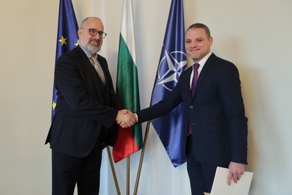 Deputy Minister Nikolay Berievski Receives Copies of the Letters of Credence of the Ambassador of Iceland to Bulgaria, H.E. Fridrik Jonsson 