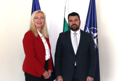 Minister of Foreign Affairs Georg Georgiev Meets With the Ambassador Extraordinary and Plenipotentiary of the Kingdom of Norway to Bulgaria, Ms Hilde Lunde 