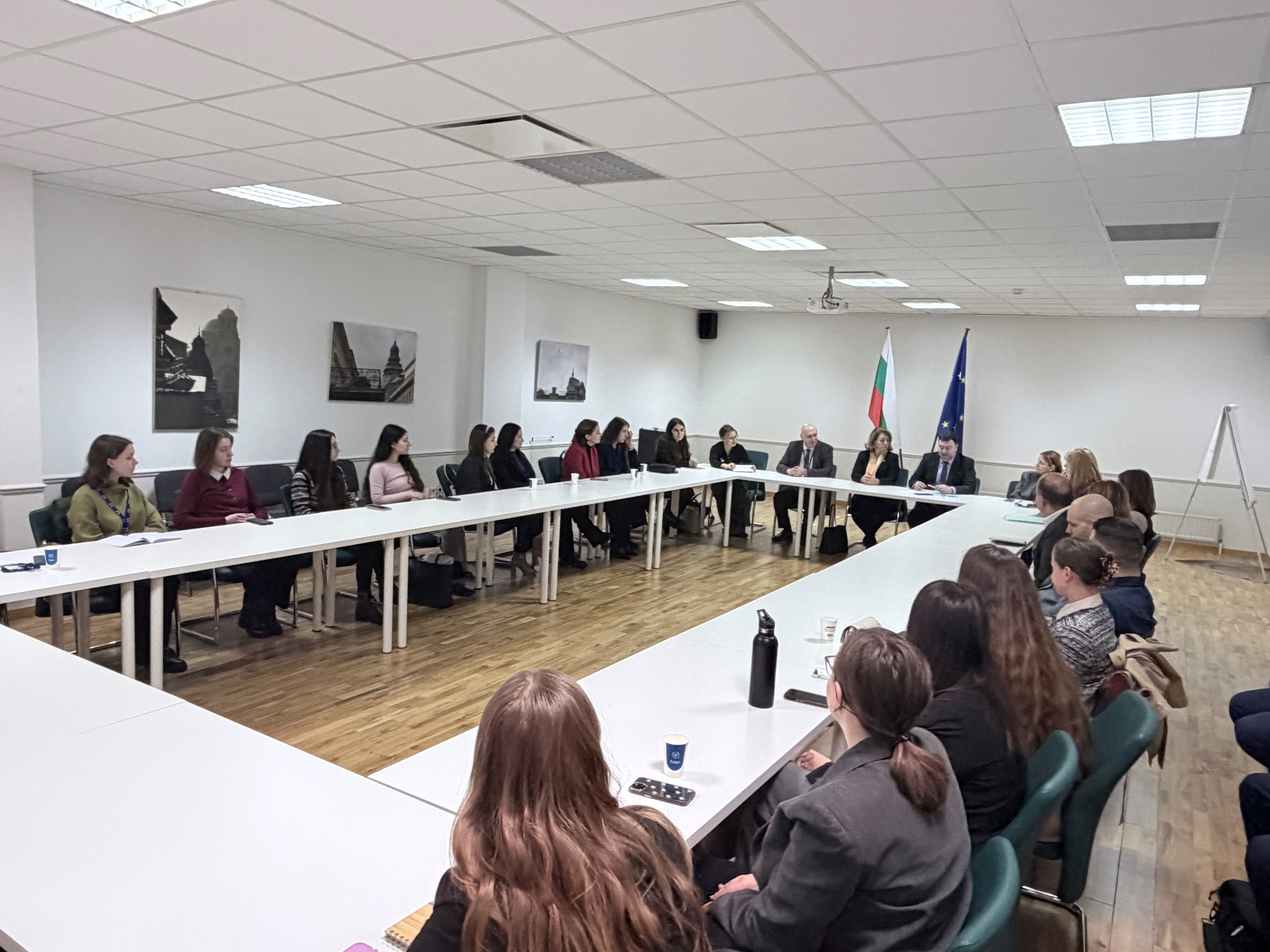 Meeting of the Permanent Representation with the Bulgarian Blue Book Trainees