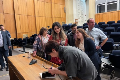 Българска литературна вечер в Атина с участието на изтъкнатата писателка Теодора Димова