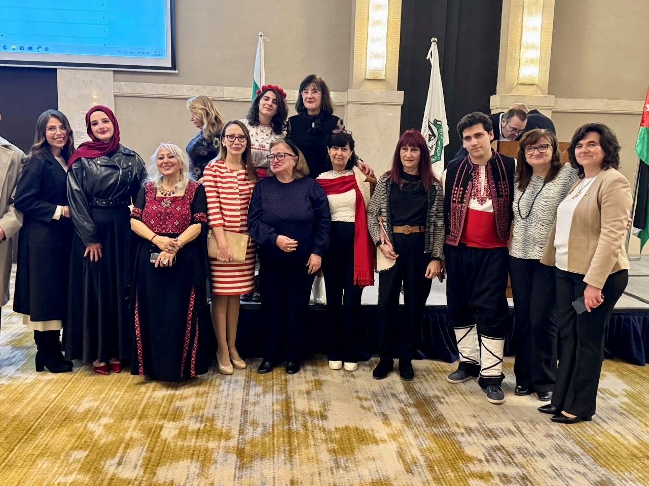 Отбелязване на Студентския празник 8 декември съвместно от ДП-Аман и Асоциацията на йорданците, завършили български университети