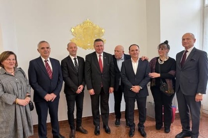 Прием в Посолството на Република България в Будапеща, Унгария, във връзка с приключването на мандата на посланик Христо Полендаков