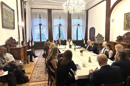 Briefing of the Representation of the United Nations Refugee Agency (UNHCR) in Poland at the Embassy of the Republic of Bulgaria in Warsaw