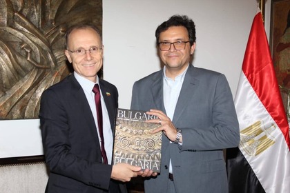 Посланик Деян Катрачев бе приет от министъра на културата на Арабска република Египет проф. д-р Ахмед Фуад Хано
