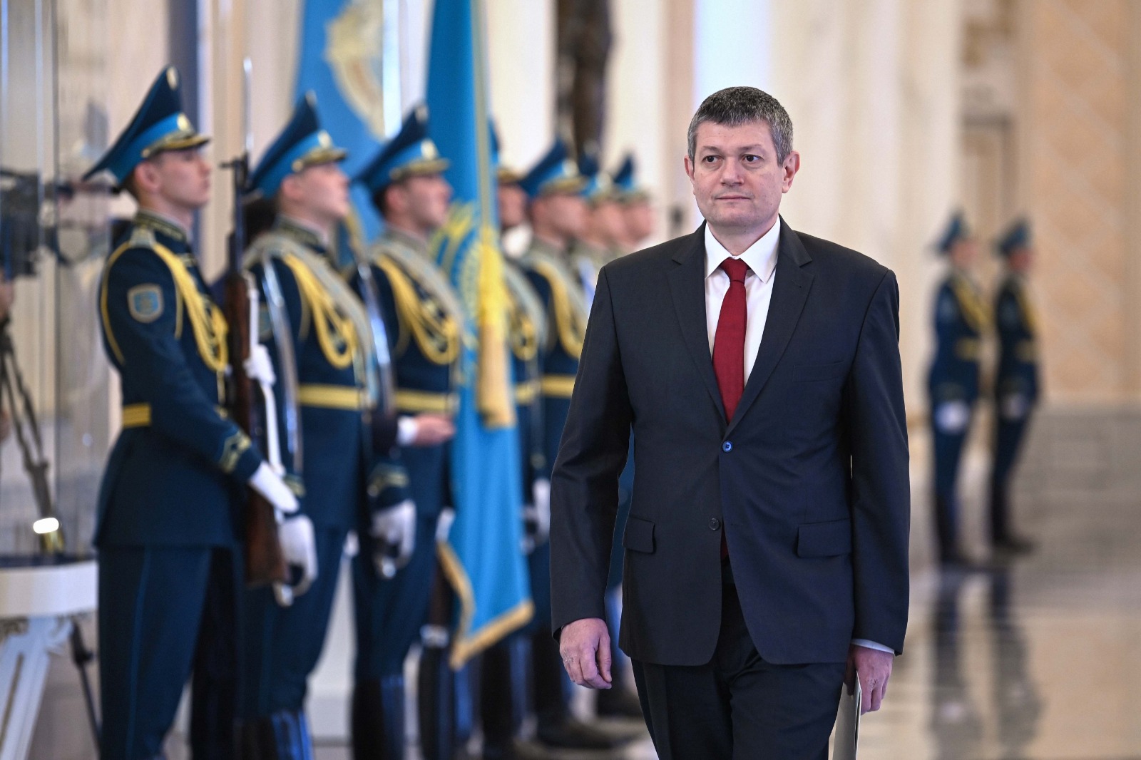 Чрезвычайный и Полномочный Посол Республики Болгария в Республике Казахстан господин Георги Воденски вручил свои верительные грамоты Президенту Республики Казахстан господину Касым-Жомарту Токаеву