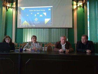 Лекция на посланик Иванова в държавния университет „Акаки Церетели”