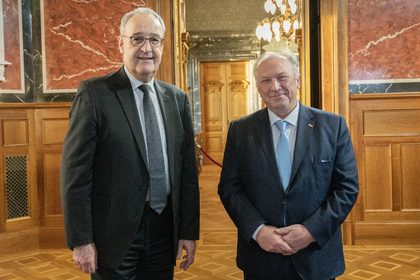 Н. Пр. Светлан Стоев присъства във Федералния дворец на традиционния новогодишен прием за Дипломатическия корпус, по покана на федералния президент Ги Пармелин