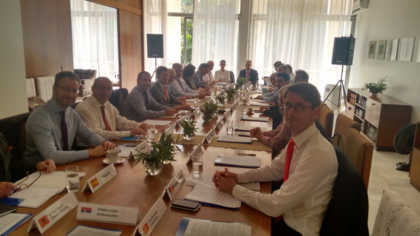 Среща на посланиците на страните членки на ЕС в българското посолство