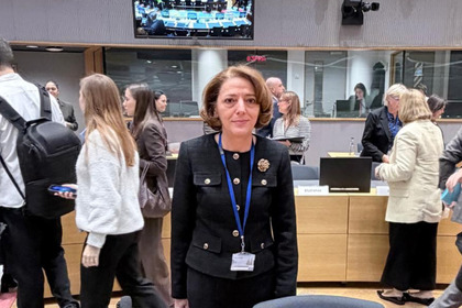 Deputy Minister Elena Shekerletova participates in a meeting of the EU General Affairs Council 