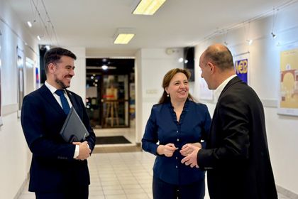 Откриване на изложбата „България и еврото“ в  Българския културен институт в Будапеща