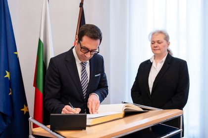 Встъпително посещение на българския посланик в Берлин Н. Пр. г-н Григор Порожанов в Саарбрюкен 