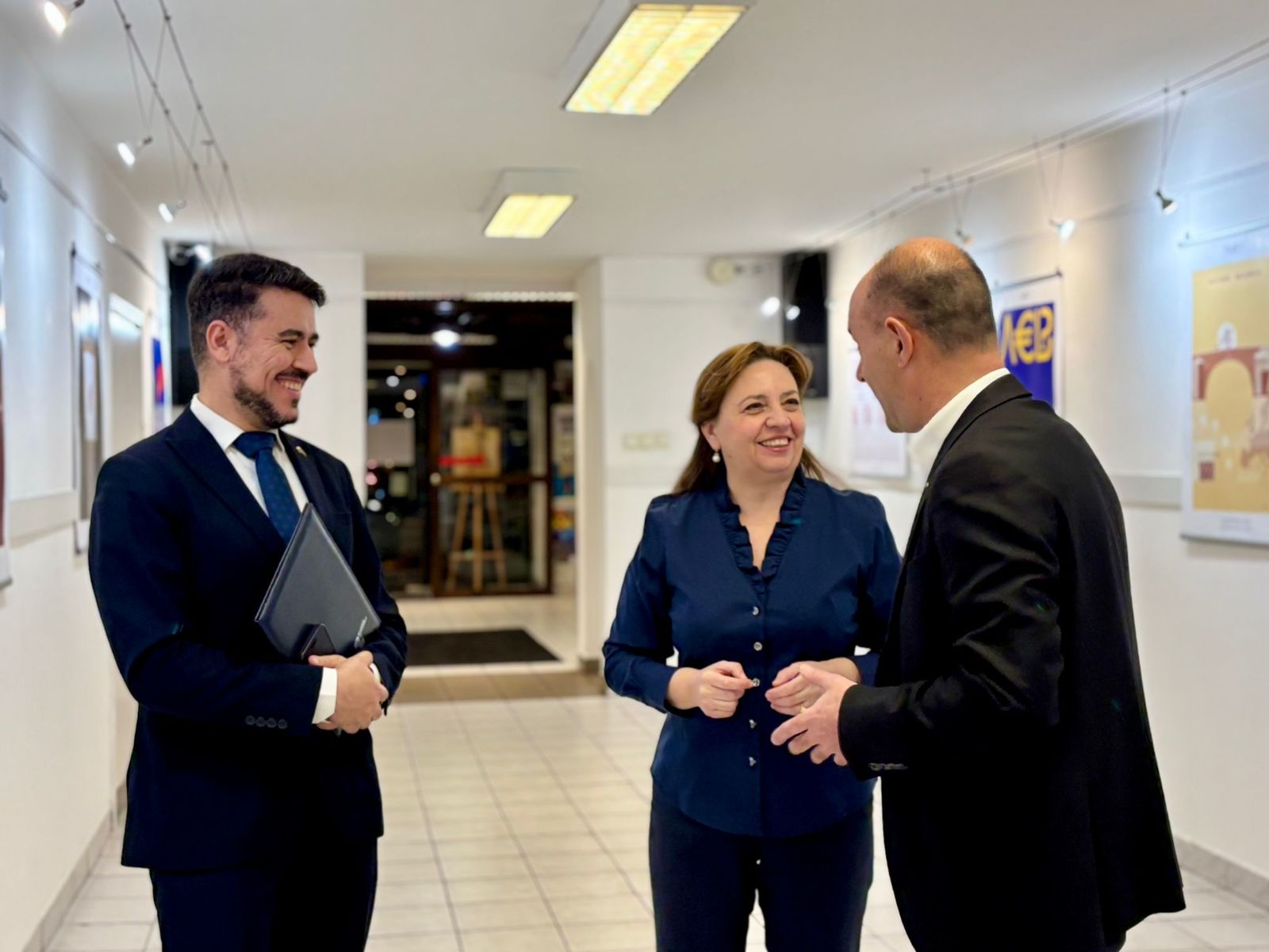 Opening of the exhibition "Re-Action: Bulgaria and the Euro" at the Bulgarian Cultural Institute in Budapest, Hungary