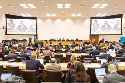 Ambassador Gergana Karadjova participated in the General Debate of the UNICEF Executive Board