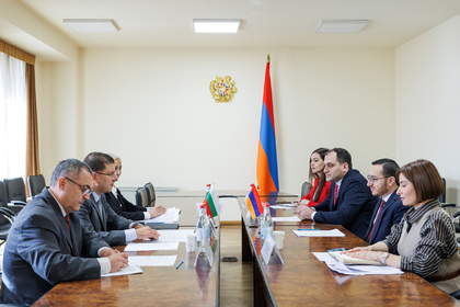 Protocol meeting at the Ministry of High-Tech Industry of Armenia