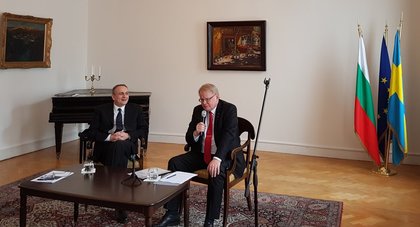Среща на посланиците на ЕС и страните кандидатки с шведския министър на отбраната Петер Хултквист 
