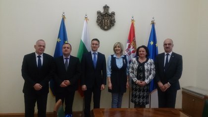 Делегация на Комисията по европейските въпроси и контрол на европейските фондове посети Сърбия