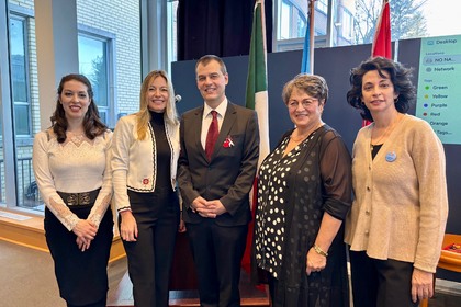 Представяне в Отава на археологическо откритие в Молизе, Италия, свързано със средновековната история на българите