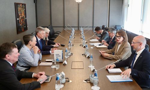 Министърът на външните работи г-жа Надежда Нейнски проведе работна среща с посланиците на Кралство Дания, Кралство Норвегия, Република Финландия и Кралство Швеция