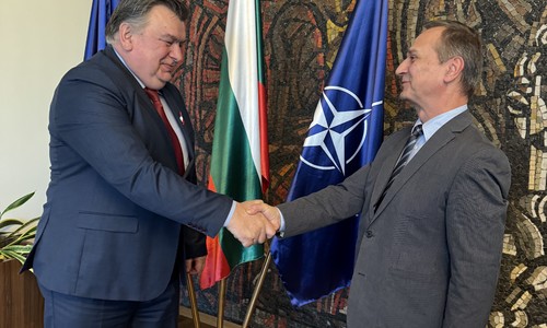 Среща на заместник-министър Ради Найденов с извънредния и пълномощен посланик на Република Молдова, Н. Пр. Емил Жакота.