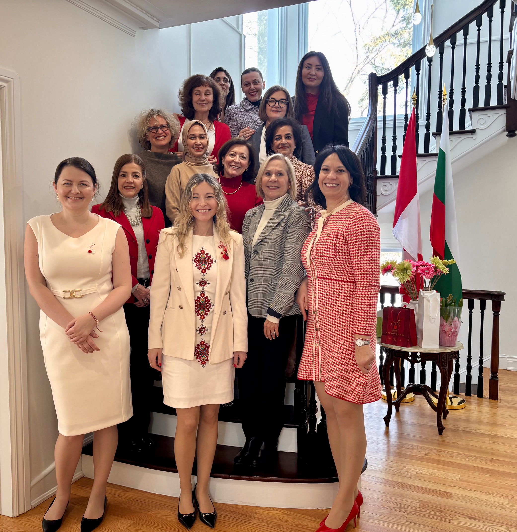 Presentation of the “Martenitsa” tradition, jointly organized by the Embassies of Bulgaria, Romania and Moldova in Ottawa