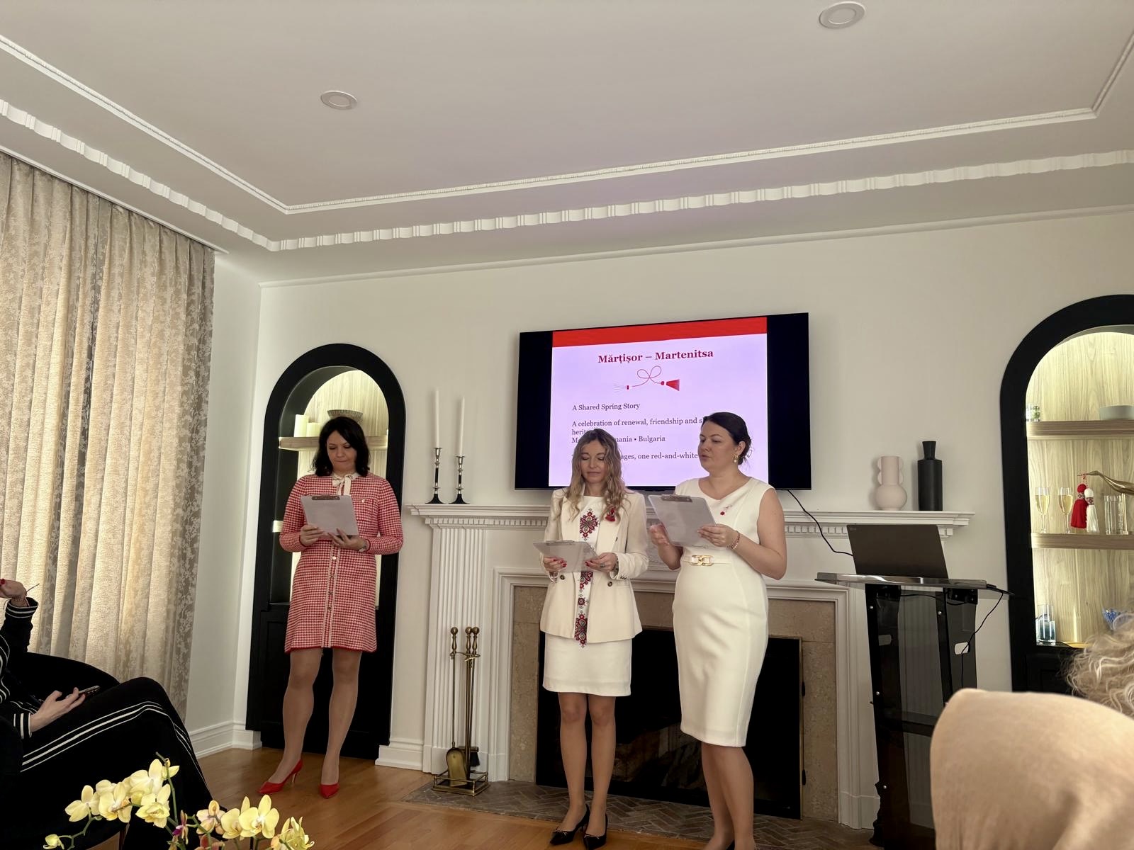 Presentation of the “Martenitsa” tradition, jointly organized by the Embassies of Bulgaria, Romania and Moldova in Ottawa