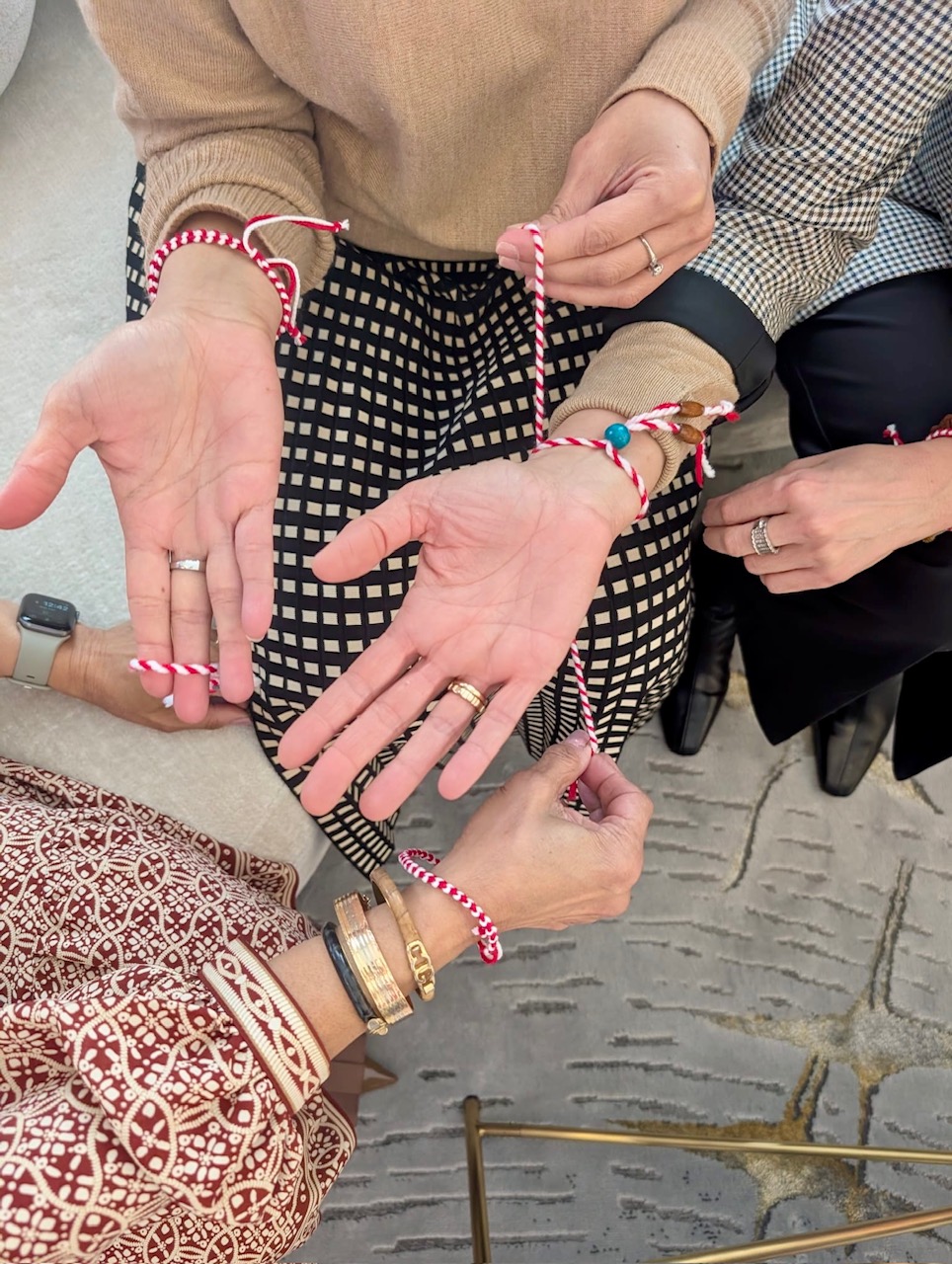 Presentation of the “Martenitsa” tradition, jointly organized by the Embassies of Bulgaria, Romania and Moldova in Ottawa