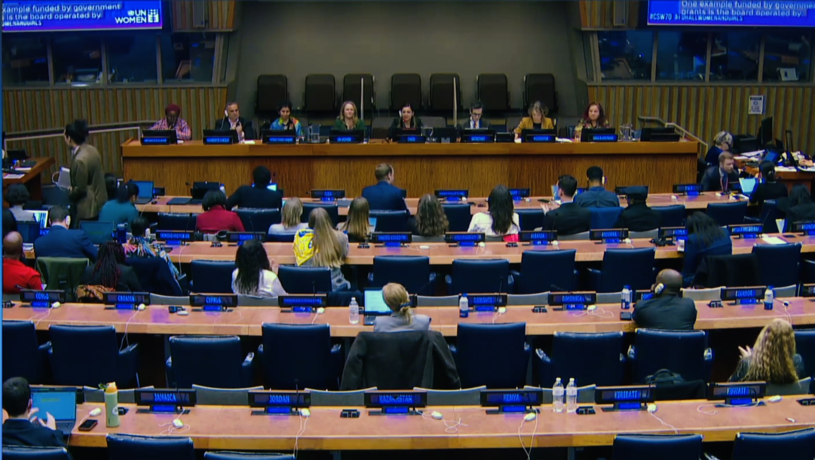 Посланик Гергана Караджова взе участие в Среща на високо равнище, посветена на насилието срещу жени и момичета