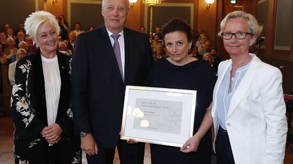 Професор Весела Кристенсен от България бе удостоена наградата „Крал Олаф V”