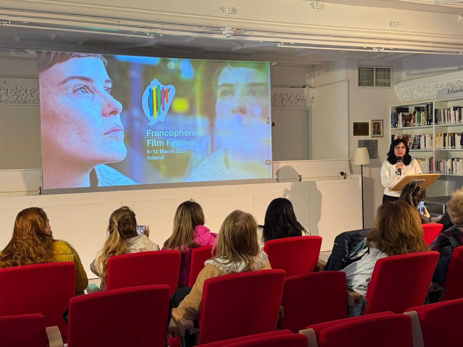 По повод Месецa на франкофонията, българският филм „Защото обичам лошото време“ бе представен в Дъблин