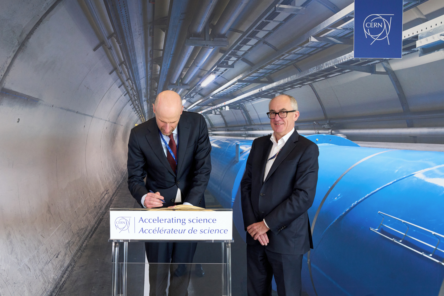 Ambassador Angel Bandzhov, Permanent Representative of the Republic of Bulgaria to the United Nations Office and other international organizations in Geneva, visited the European Organization for Nuclear Research (CERN)