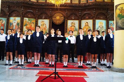 Концерт на хор „Софийски момчета” в църквата в Цариброд
