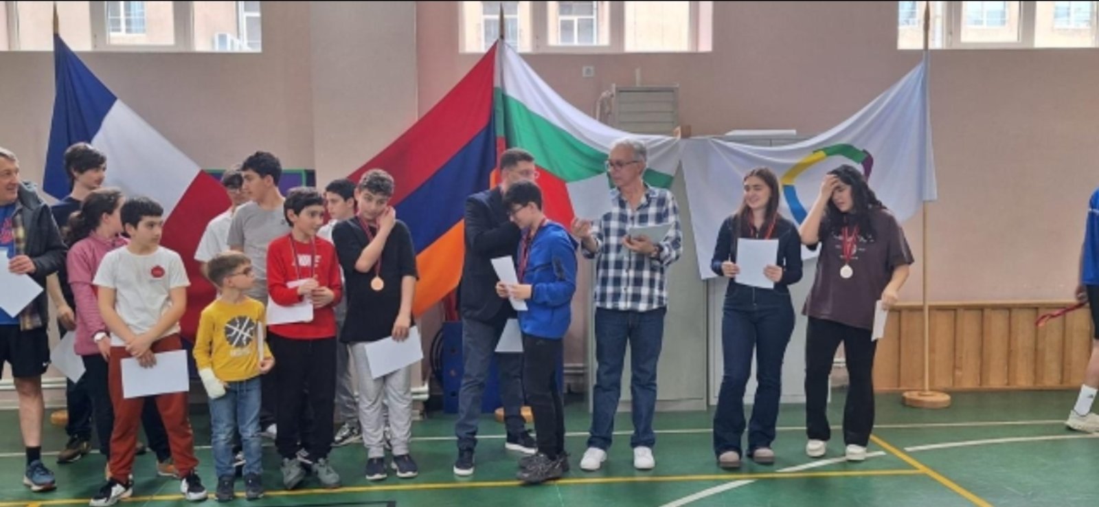 Турнир по тенис на маса, организиран Посолството на РБ в Ереван съвместно с Френския лицей „Анатол Франс“, в рамките на събитие, посветено на дните на франкофонията в Армения