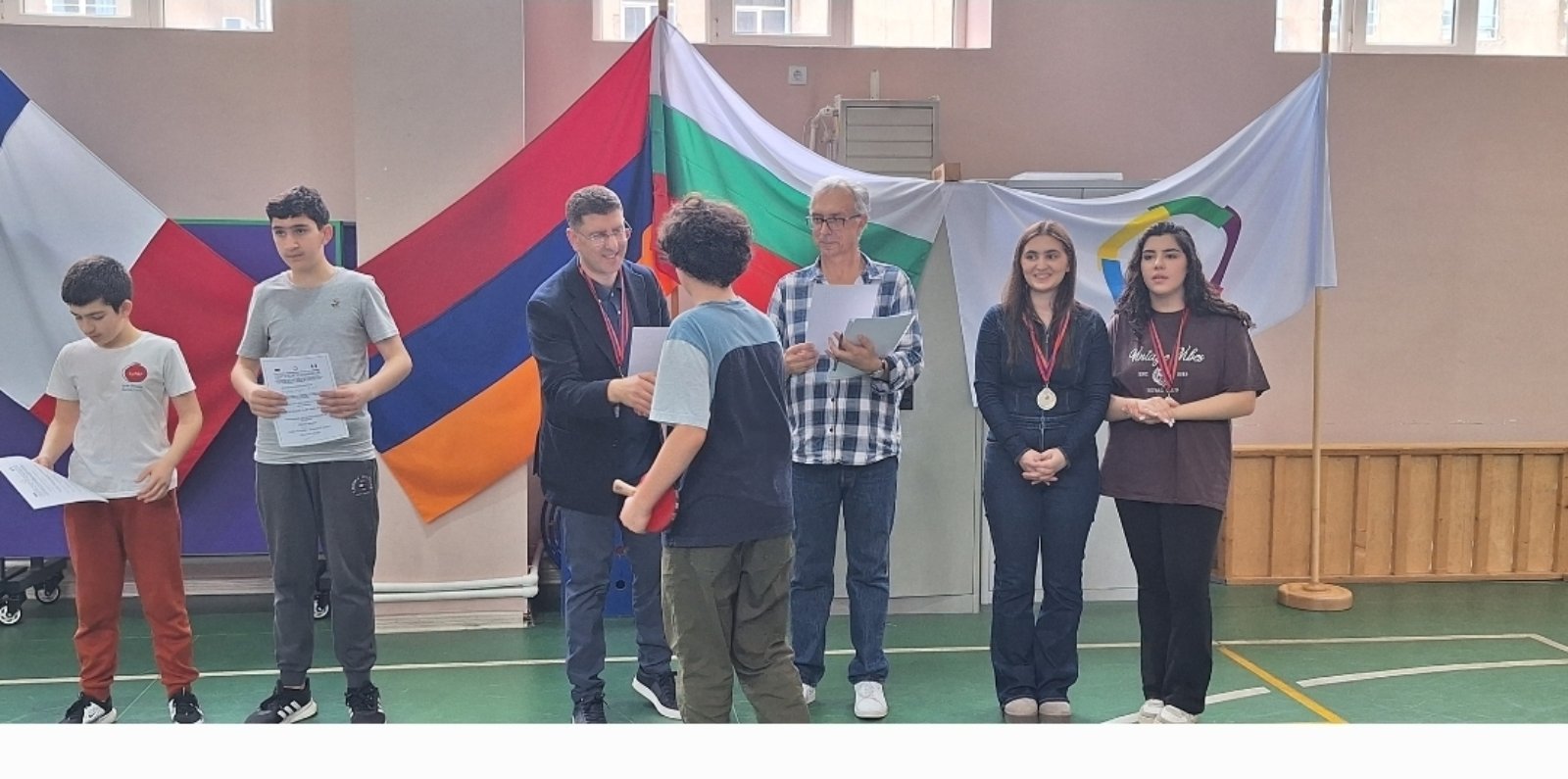 Турнир по тенис на маса, организиран Посолството на РБ в Ереван съвместно с Френския лицей „Анатол Франс“, в рамките на събитие, посветено на дните на франкофонията в Армения