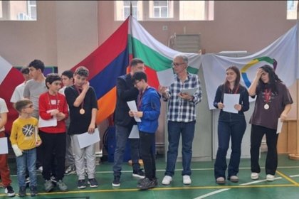 Table tennis tournament organized by the Embassy of the Republic of Bulgaria in Yerevan in conjunction with the French Lycée "Anatole France"