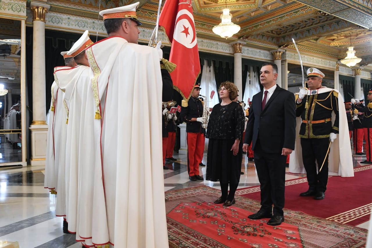 Връчване на акредитивните писма на Президента на Тунизийската република Каис Сайед от посланик Боряна Симеонова