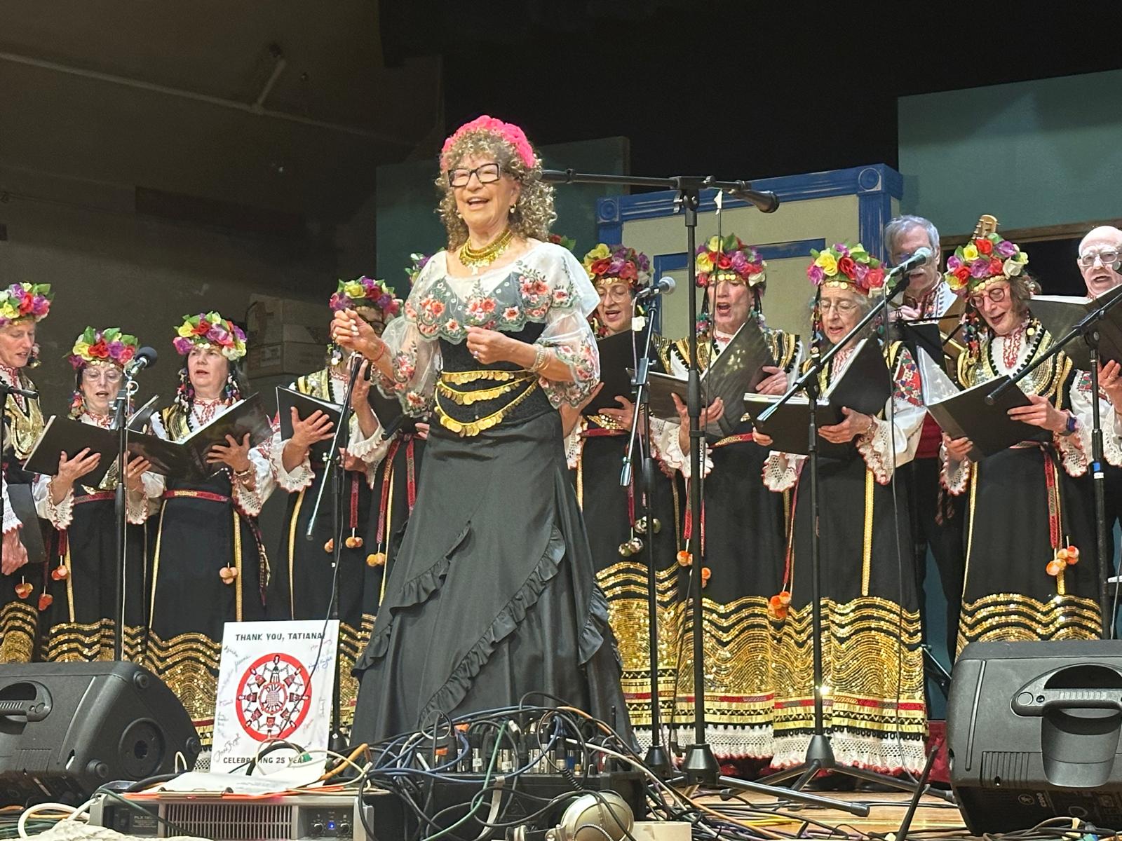 Solemn celebration of the 25th anniversary of the creation of the vocal ensemble "Wild Women", with artistic director Ms. Tatyana Sarbinska, Boston, USA