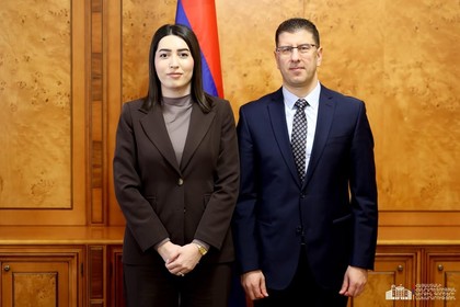  Ambassador Nikola Nikolov held a protocol meeting with the Minister of Internal Affairs of the Republic of Armenia Arpine Sargsyan