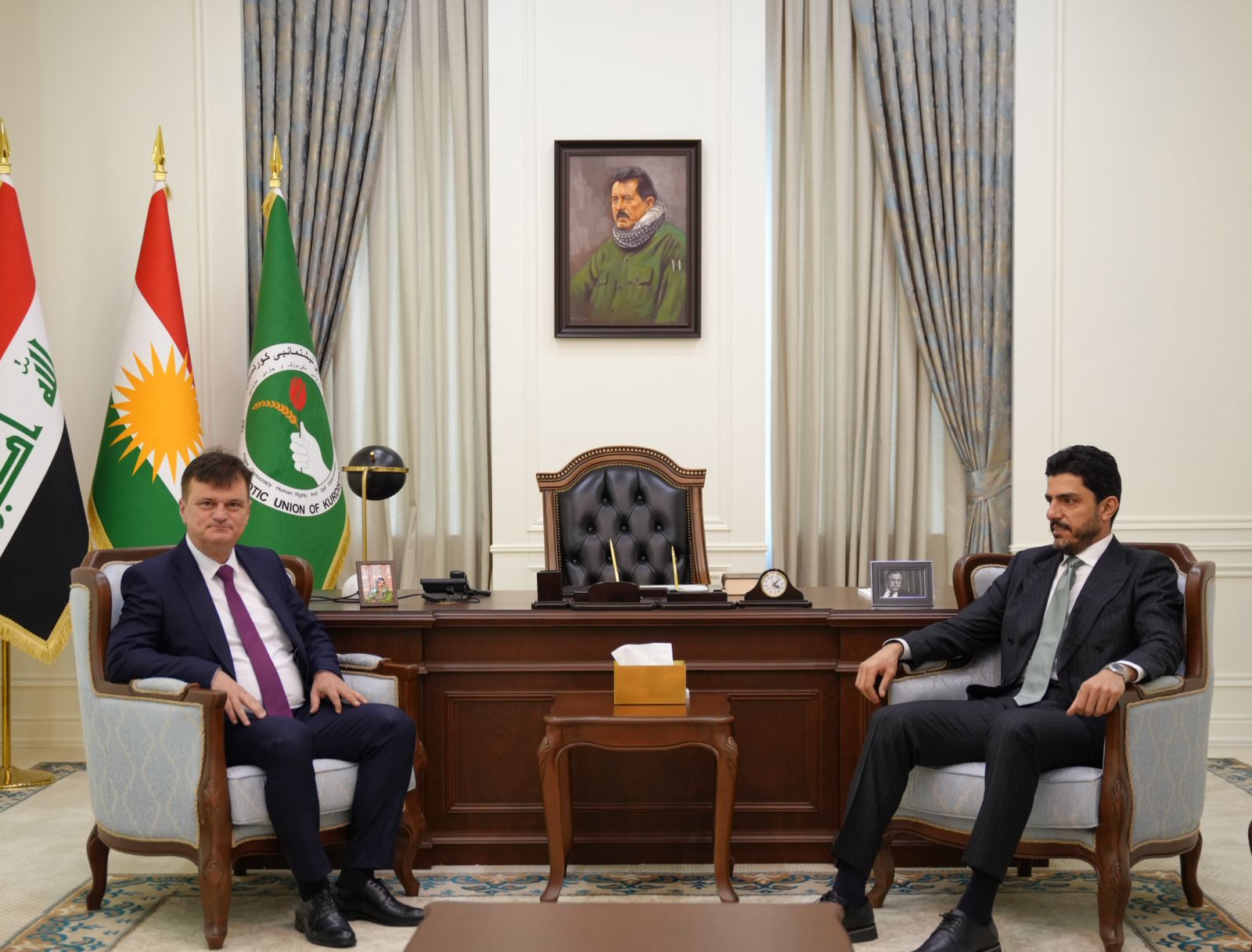 Среща с Патриотичния съюз на Кюрдистан
