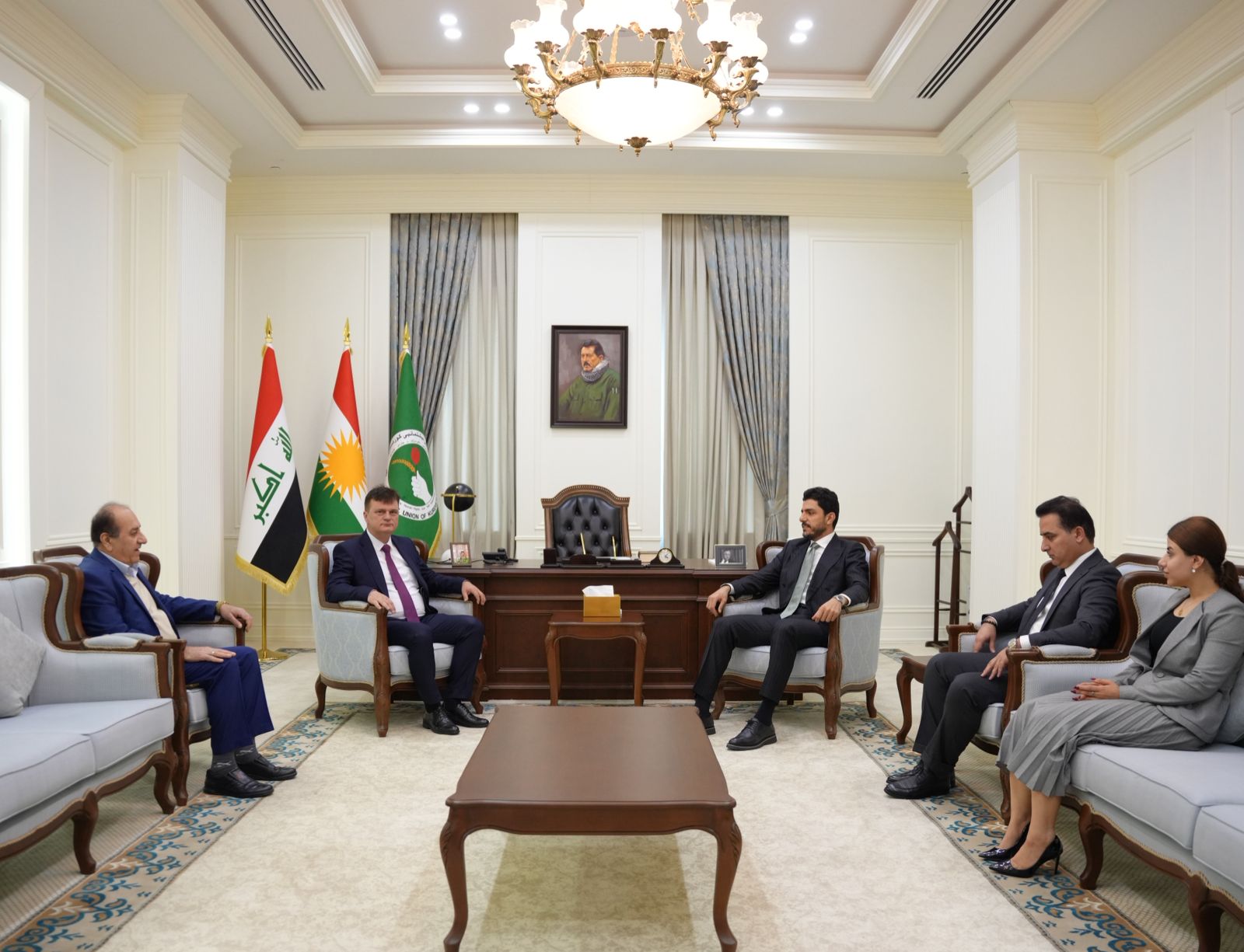 Meeting with Patriotic Union of Kurdistan