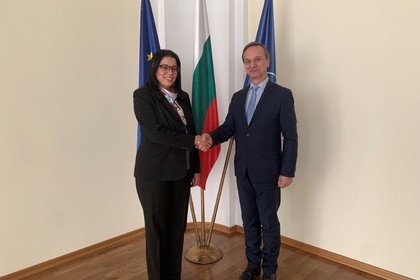 Deputy Minister of Foreign Affairs Radi Naydenov Receives the Ambassador Extraordinary and Plenipotentiary of the Republic of Tunisia 