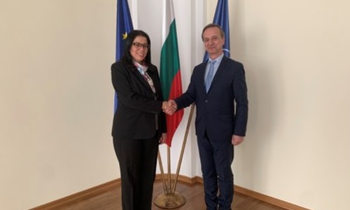 Deputy Minister of Foreign Affairs Radi Naydenov Receives the Ambassador Extraordinary and Plenipotentiary of the Republic of Tunisia 