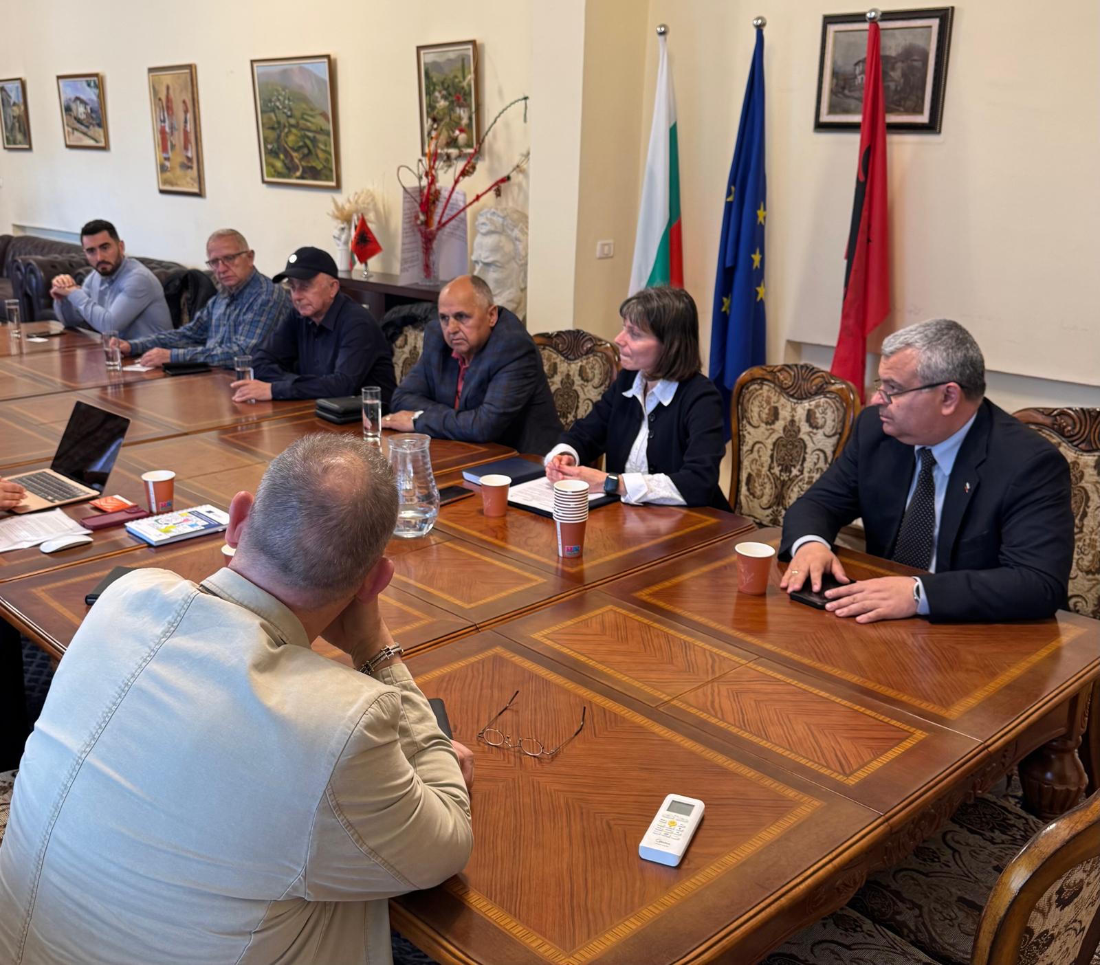 Vizitа pune në Shqipëri e përfaqësuesve të Dhomës Bullgare të Tregtisë dhe Industrisë dhe CEED Bullgari në kuadër të projektit „Migrimi funksionalisht i qëndrueshëm dhe integrimi në Bullgari“