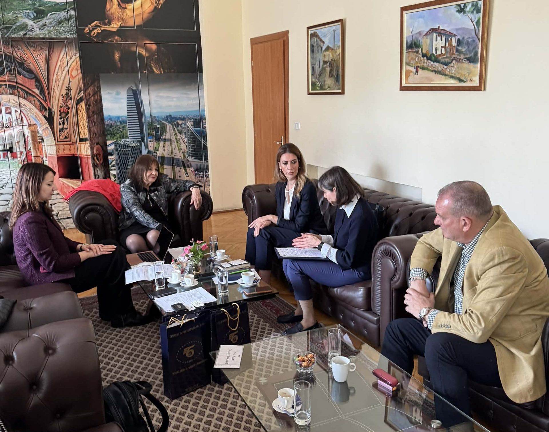 Vizitа pune në Shqipëri e përfaqësuesve të Dhomës Bullgare të Tregtisë dhe Industrisë dhe CEED Bullgari në kuadër të projektit „Migrimi funksionalisht i qëndrueshëm dhe integrimi në Bullgari“