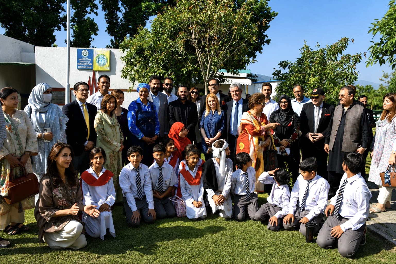Ambassador Irena Gancheva participated as Guest of Honour in the inauguration of Community Children’s Library and Tree Plantation Initiative in Islamabad