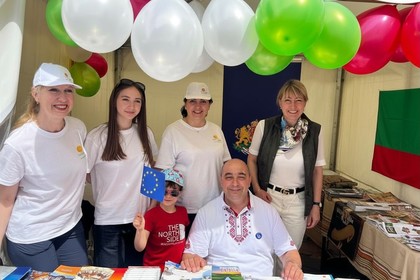 The Embassy of the Republic of Bulgaria in Brussels Participated in Europe Day in Luxembourg