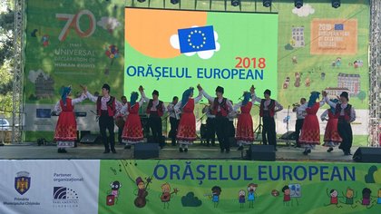 Честване Деня на Европа в Молдова