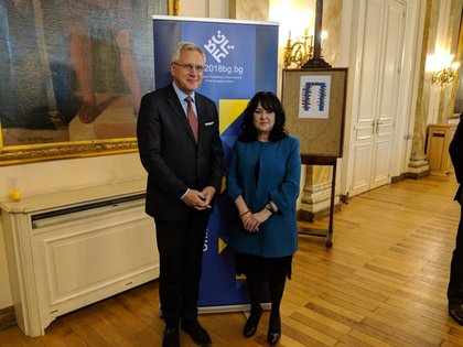 Работен обяд със заместник министър-председателя на Белгия Крис Петеерс