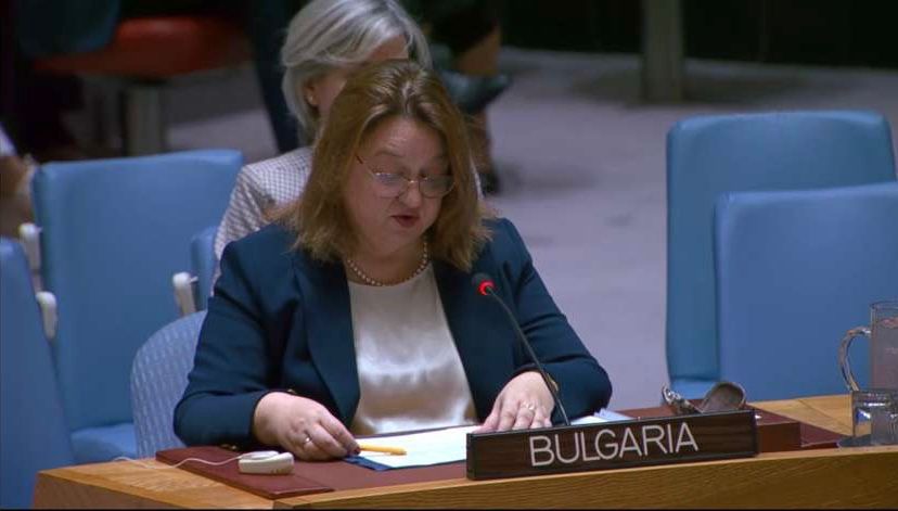 Посланик Гергана Караджова потвърди непоколебимата ангажираност на България към Устава на ООН, международното право и ефективния мултилатерализъм